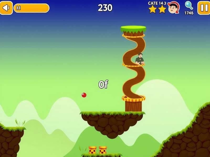 Spiral Jump India Main Game Screen Spiral Jump India Main Game Screen